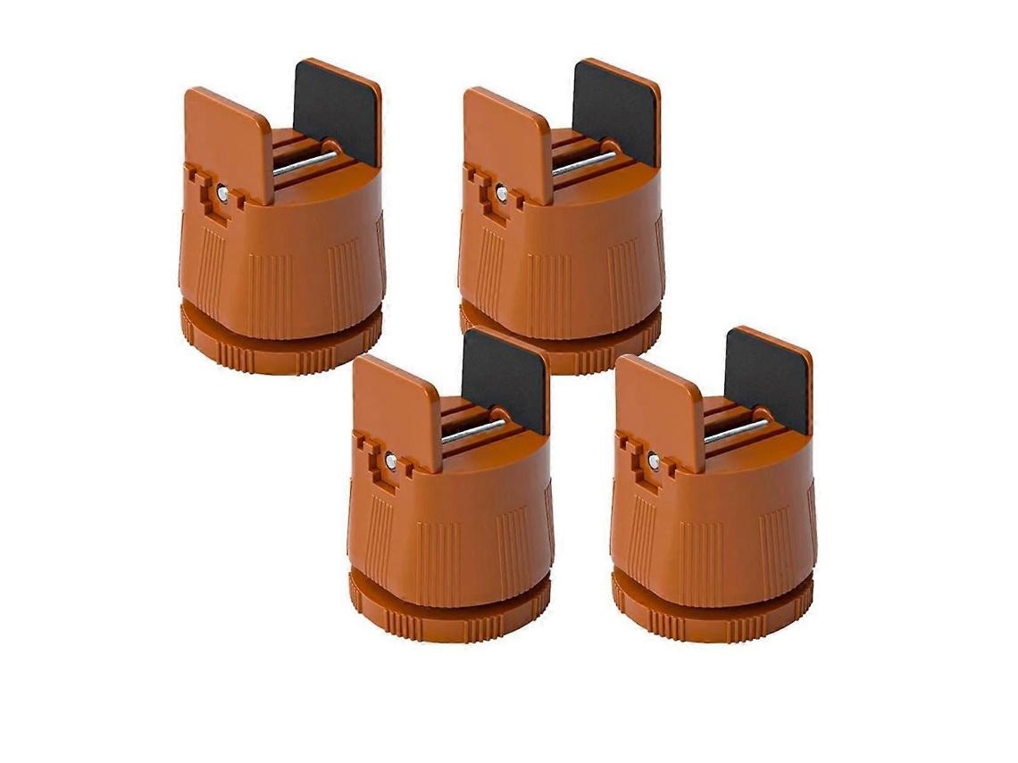 Lurelia Elevador Para Móveis, Ajustável, Reforçado, Em Feltro, Para Cama, Sofá E Mesa, 8 Cm, Castanho, Capacidade De Peso De 680 Kg