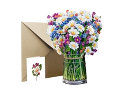 Cartão De Feliz Dia Com Design Em Papel Daisy Da Laxiscreed Para Presentes Criativos