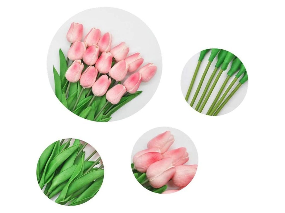 Lirios Falsos Nova Line, 10 unidades, toque real, decoração, marca S/MARCA