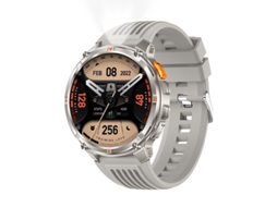 Smartwatch Qs10 Com Tela Ips De 1,7 Polegadas, Bateria De 1100 Mah, Chamadas Bluetooth E Monitoramento De Saúde (cinza)