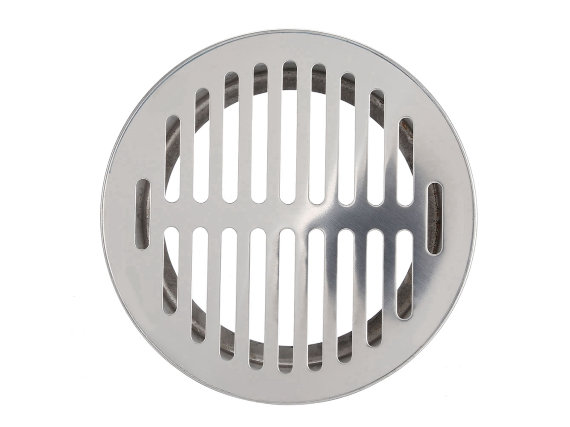 Canaleta Drenagem Anti Obstrução Aço Inoxidável Varanda 160 Flat