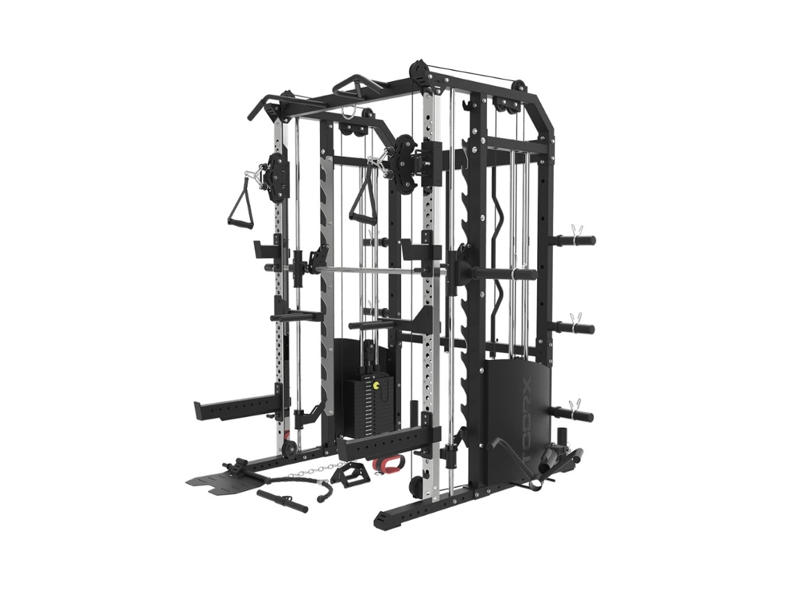 Multi Power Rack Toorx Asx 4500 - Dupla Polia, Smith E Rack