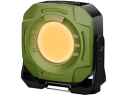 Lâmpada De Camping Magnética Recarregável, Ferramenta Iluminação