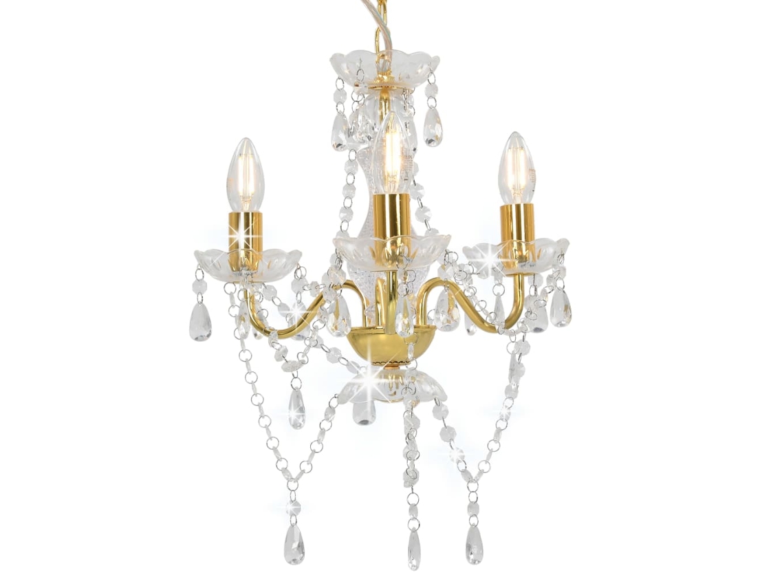 Chandelier, Chandeliers Vidaxl Ouro Metal (n/a)