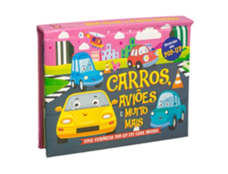 Livro Carros, Aviões E Muito Mais Uma Surpresa Pop-up Em Cada Página De Brijibasi Art Press (português Do Brasil)