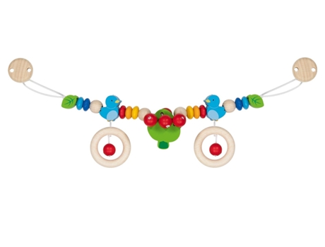 Brinquedo para Bebé GOKI Pram chain bird with clips