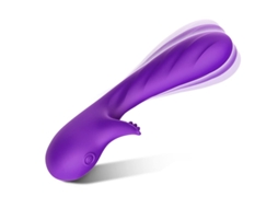 Vibrador Prova Dgua Recarregvel Com 9 Padres De Vibrao Para Mulheres (roxo) Yizhood
