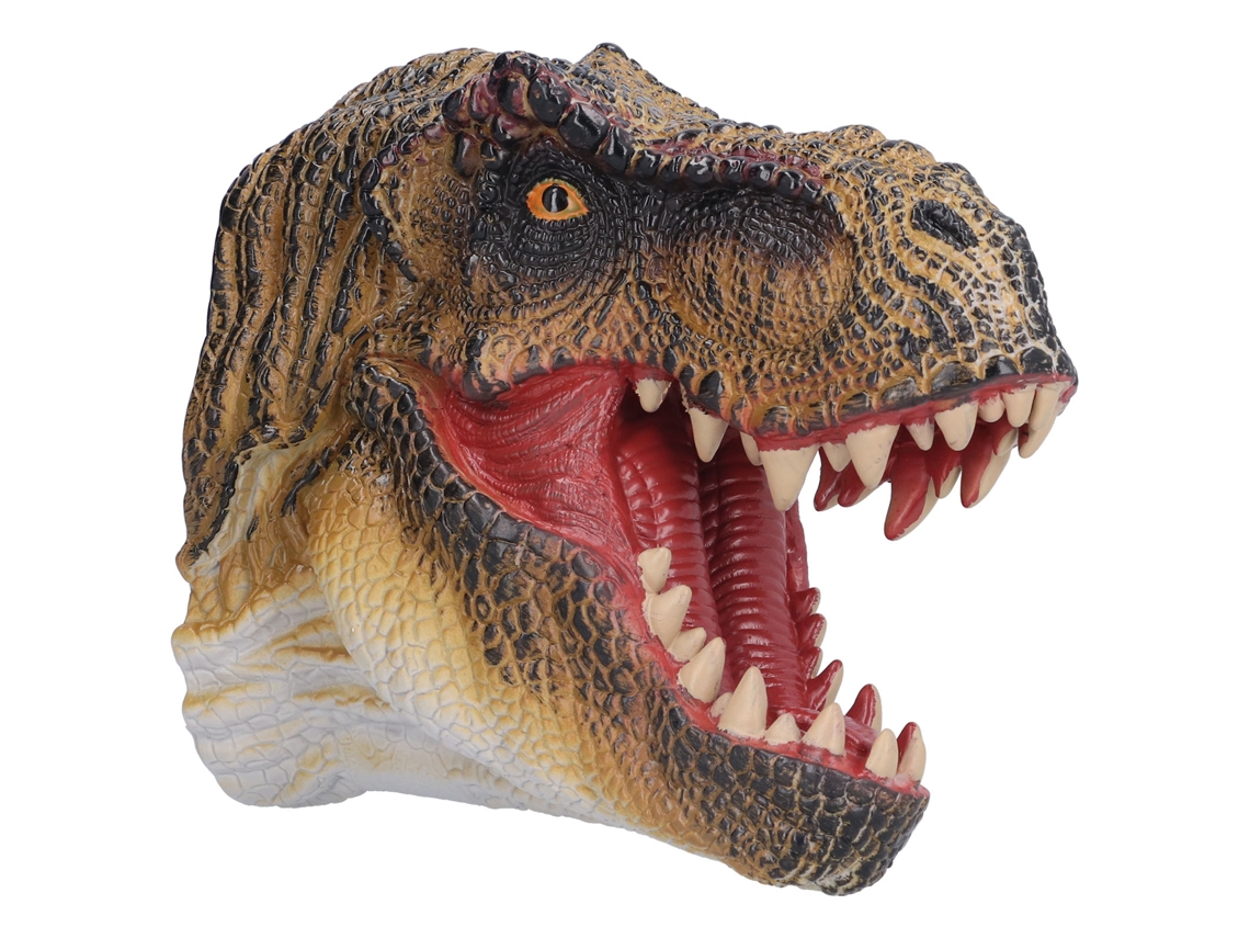 Mali fantoche de Mão Dinossauro Borracha Não Tóxico Durável Tyrannossauro para Crianças