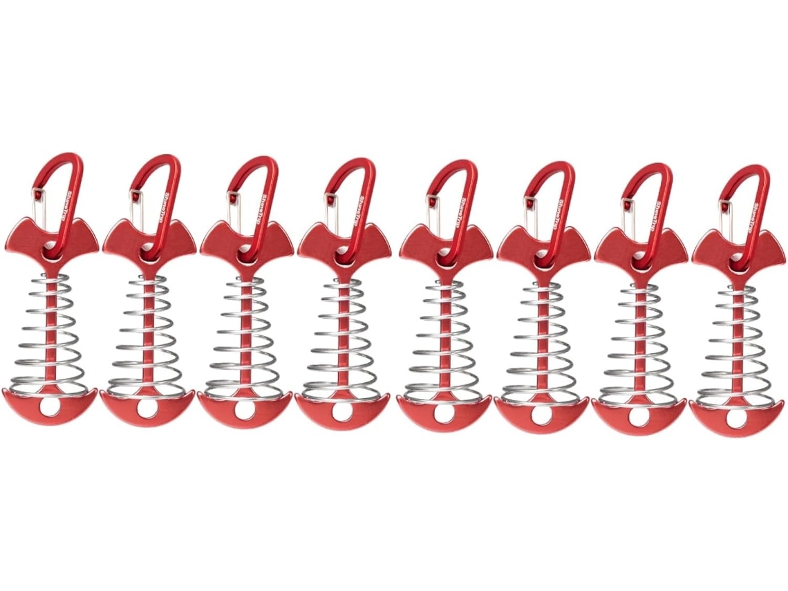 Estacas para barraca de camping, conjunto com 8 estacas
