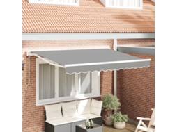 Conjunto 1 Estrutura De Toldo Vidaxl Branco Aço (3,5 X 2 M)