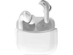 Auriculares Bluetooth True Wireless Bestvite (in Ear - Microfone - Noise Cancelling - Branco)