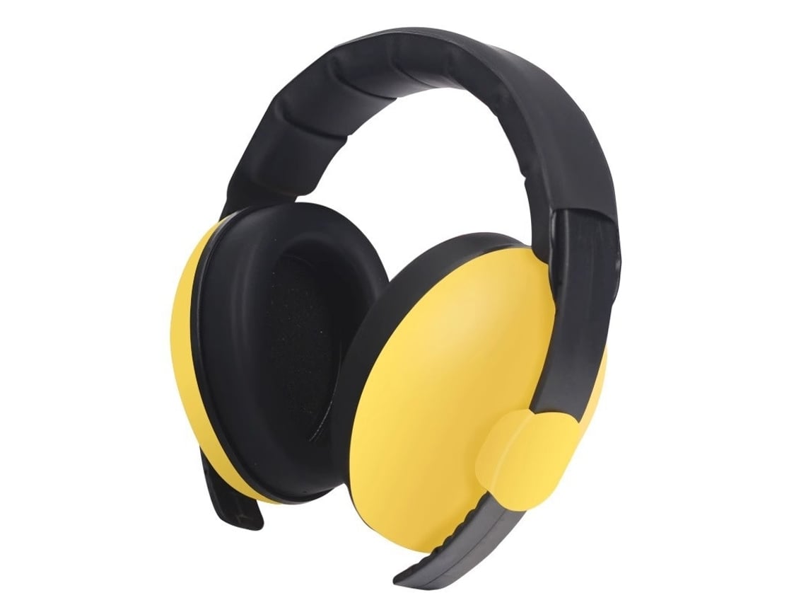 Protetor Auricular Infantil Elysve, 0-3 Anos, Amarelo