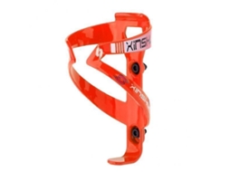 Suporte Para Garrafa De Água De Bicicleta Em Fibra De Nylon Fosca, Cor Laranja (2 Unidades)