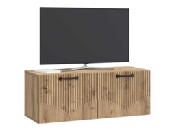 Gabinete de Tv de Parede Carvalho Arttisan 78,5 X 31 X 30 Cm MAISON EXCLUSIVE