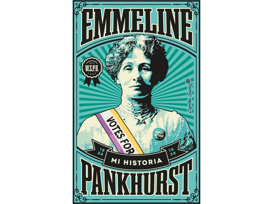 Livro Mi Historia de Emmeline Pankhurst (Espanhol)