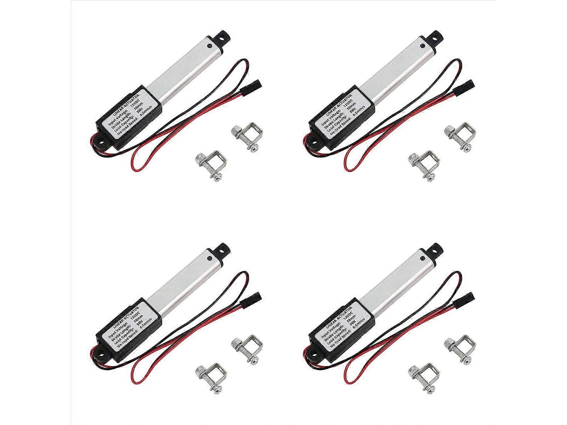 Micro-linear Actuator, 2 Inch Stroke, 90n/20.3lb, Speed 9.5mm/s