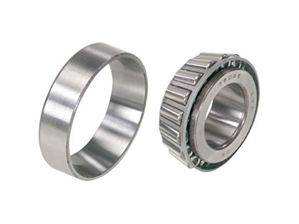 Cojinete de rolos cônico Linjou 30205 Ø25x52mm, pacote com 4 unidades