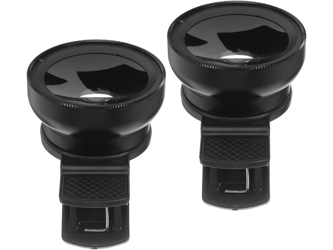 Conjunto De 2 Lentes De Encaixe Para Smartphones E Vlogs.
