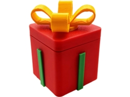 Caixas Natal Estatuetas Impressas 3d Decoração Decorativas Festas Aniversários Estar Prateleira Entrada GOKOCO