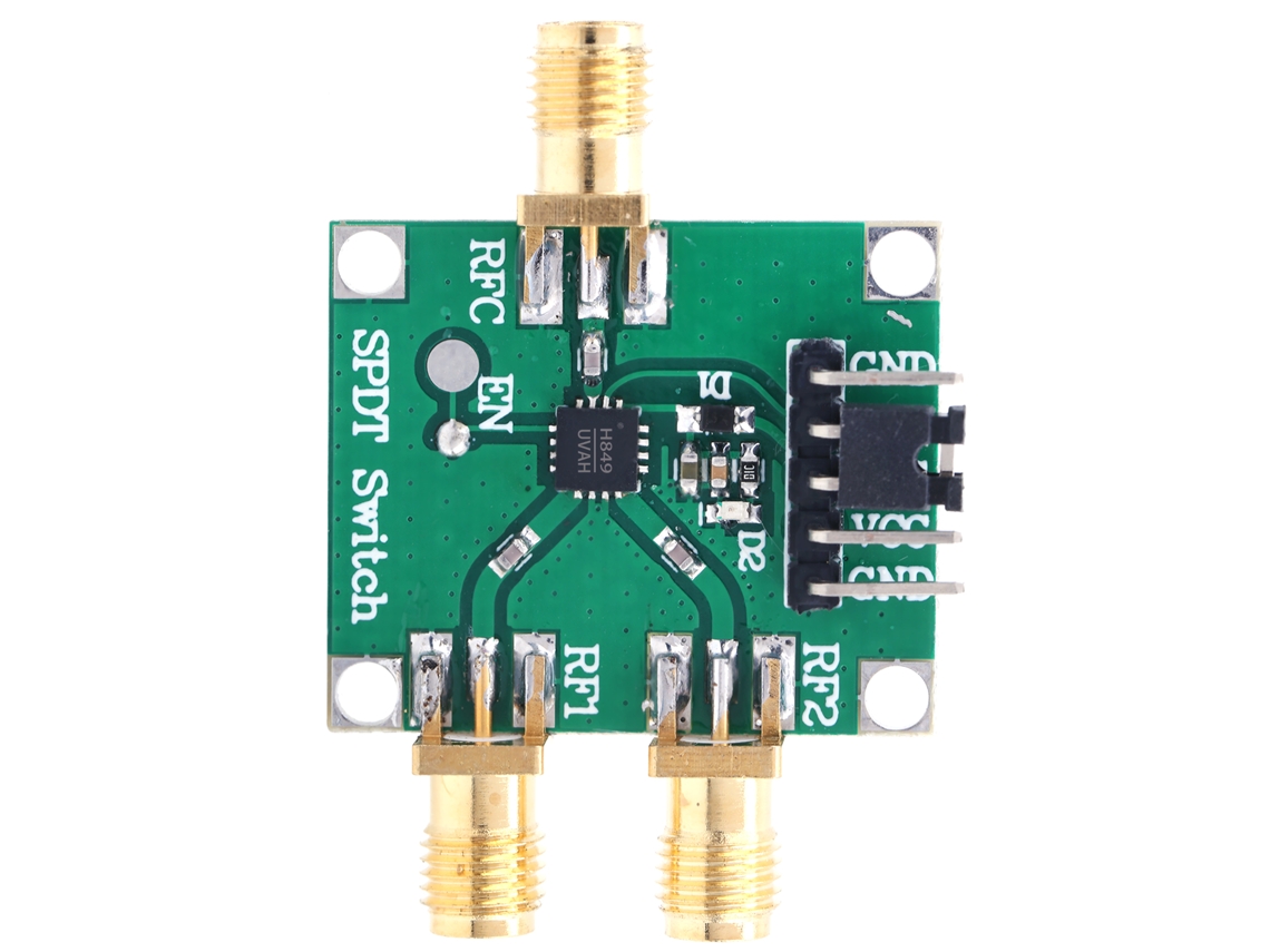 Módulo Interruptor Rf Spdt 3-5v Placa De Interface Sma 50ohms Hmc849