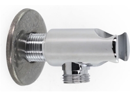 Suporte De Parede Para Chuveiro Em Liga Zinco Com Ângulo Ajustável Mão Alternativa Sucção Sem Furos Conector G1