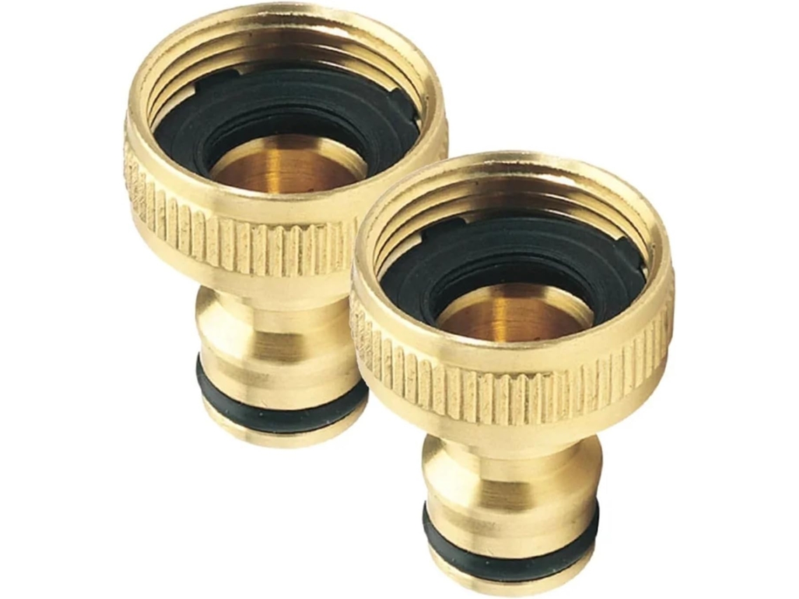 2 Peças De Adaptador Mangueira Jardim 3/4" Para 1/2", Conector Engate