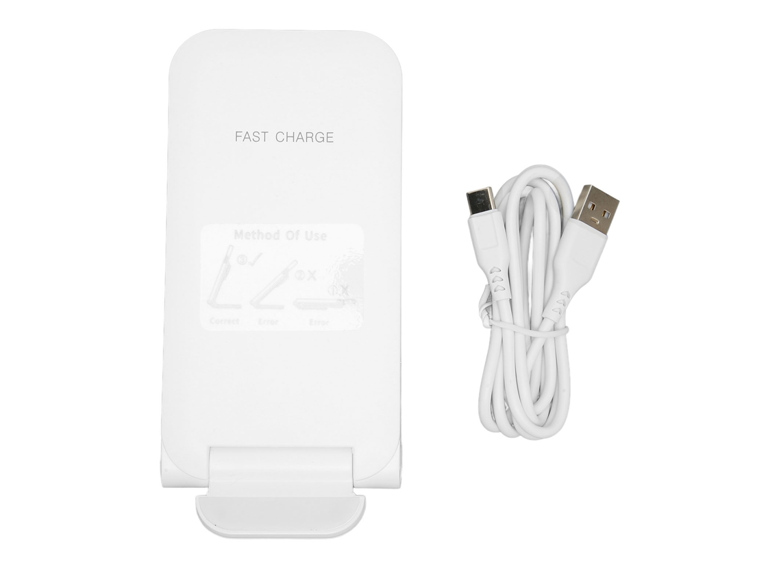 Carregador Sem Fio LAXISCREED 15w Pasta Vertical 3em1 Branco