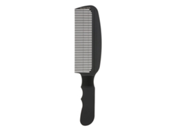 Pente de barbeiro profissional masculino 2026, com dentes longos, antiestático, portátil, para estilização de cabelo.