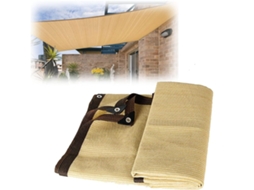 Vela De Sombra Para Jardim Com Proteção Uv Impermeável
