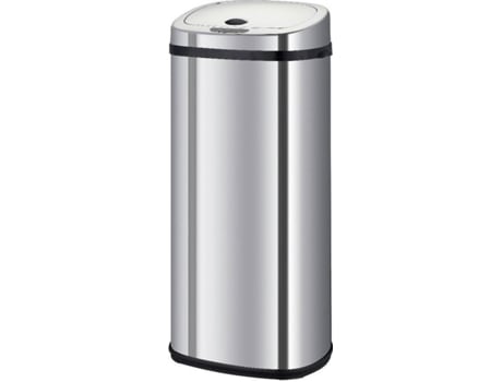 Caixote do Lixo KITCHEN MOVE (Cinzento - Aço Inoxidável - 42 L)