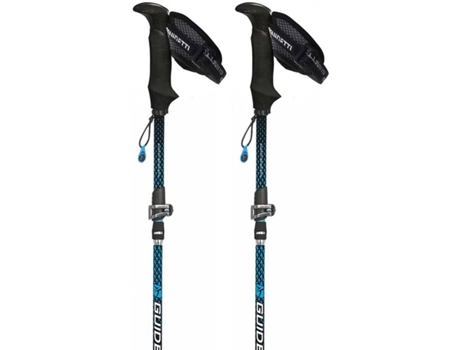 Bastões De Caminhada GUIDETTI Flashlock Aluminium 7075 El135 Pam (Preto - 42-135 cm)