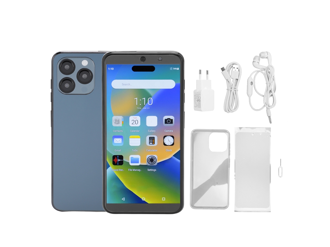 Laxiscreed Smartphone Com Reconhecimento Facial E 6gb Ram – Desbloqueado