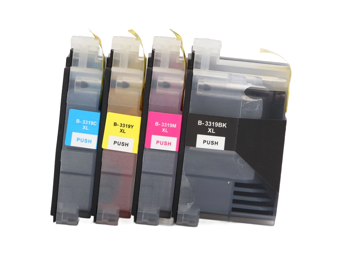 Cartucho de Tinta Pp Bk C M Y Lc3319 para Impressoras Mfc J5330dw J5730dw J6530dw J6730dw J6930dw S/MARCA