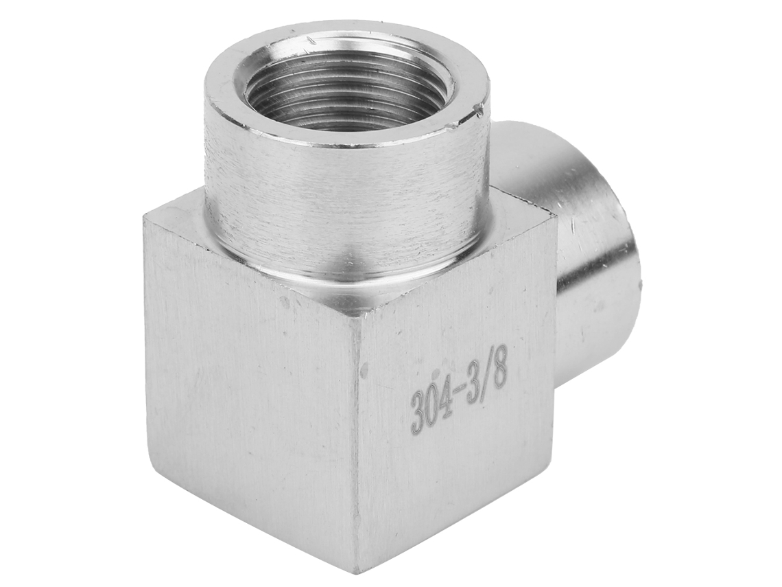 Laxiscreed Conector De Codo Bspp Macho-macho Rosca Dupla Para Tubo De 3/8"