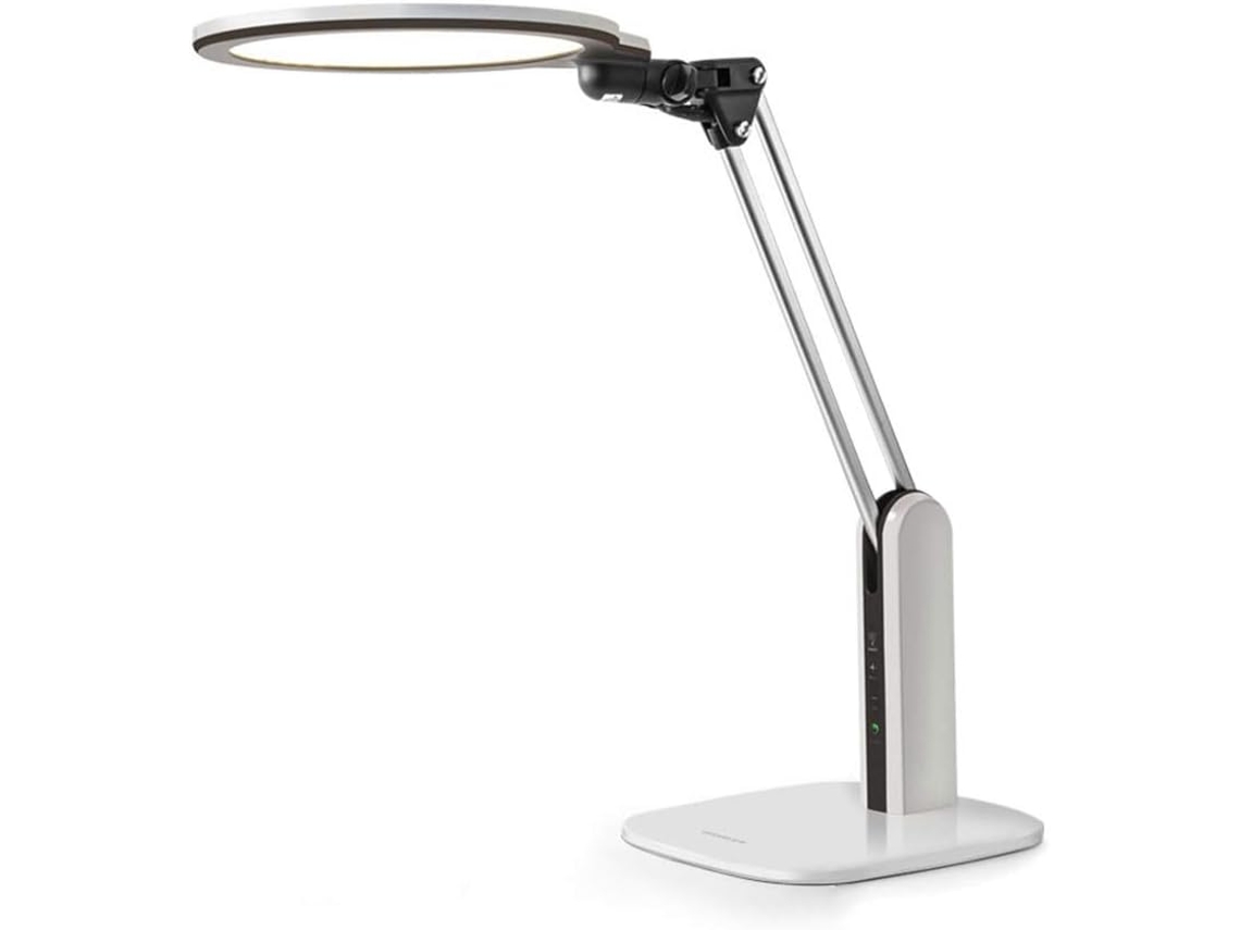 Luminária De Mesa Led, Luminária De Mesa Ajustável, Luminária De Leitura Com Interruptor Basculante E Botão Liga Desliga