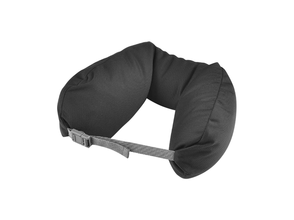 Travesseiro De Pescoço Portátil Confortável Em Formato De U Para Descanso De Sono, Avião, Carro, Uso Doméstico, Preto Aquaforge