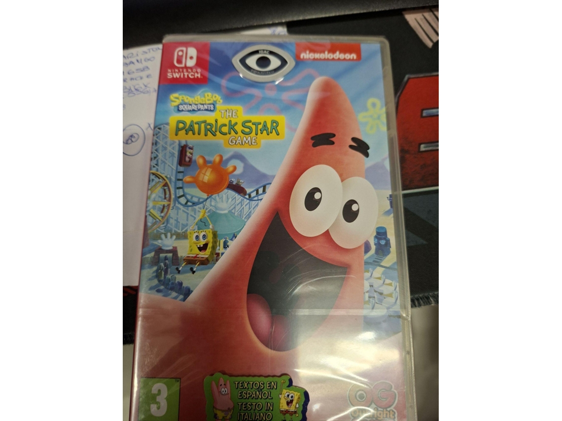 Jogo Nintendo Switch The Patrick Star Game (Outlet Caixa Aberta)