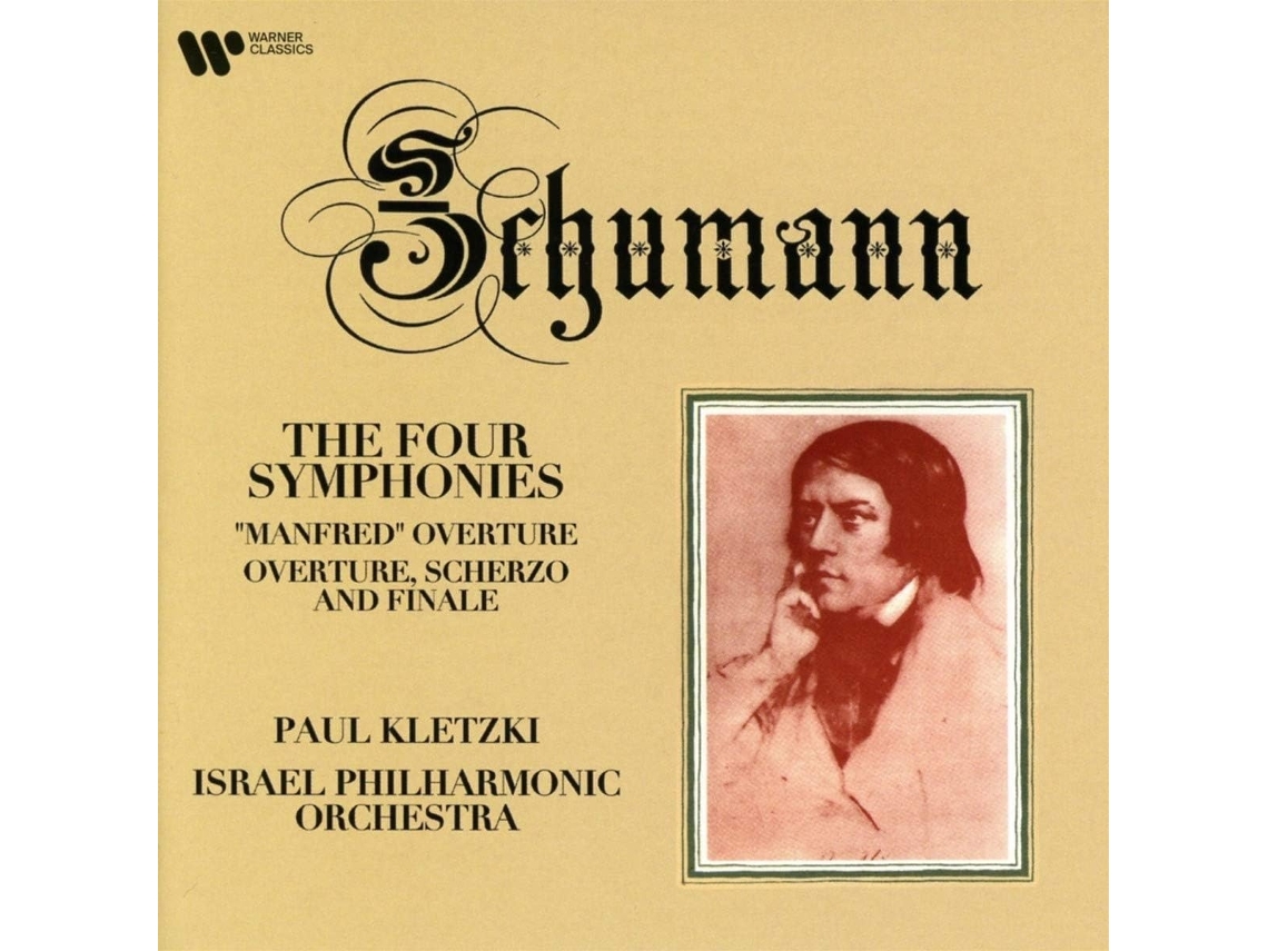 Paul Kletzki • Israel Philharmonic Orchestra - Schumman: The Four Symphonies "manfred" Overture Overture, Scherzo And Finale 2cd 2021