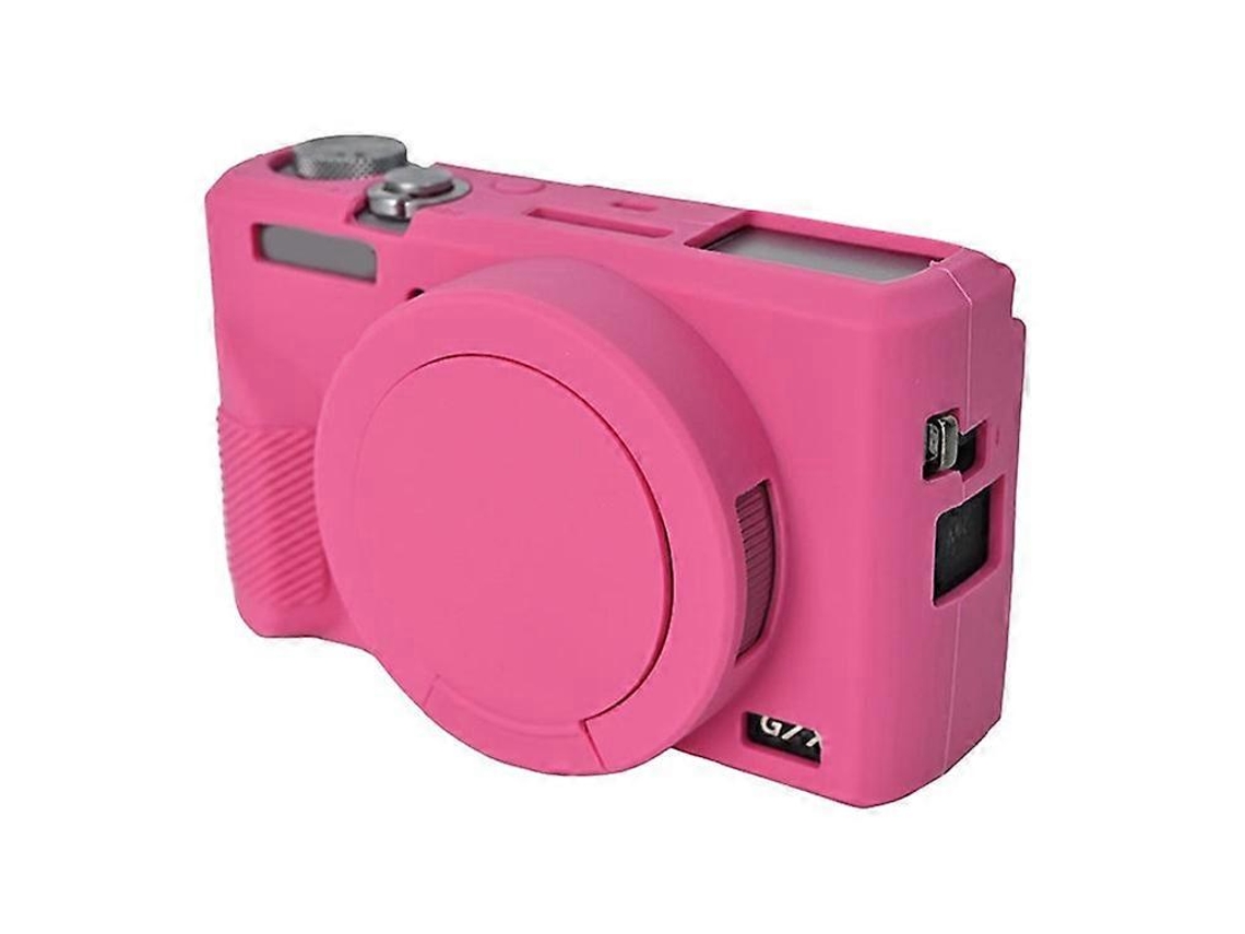 Capa Protetora De Silicone À Prova De Poeira Compatível Com Canon G7 X Mark Iii Brilvibera