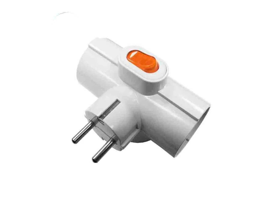 Ficha Tripla 3 Tomadas com Interruptor T/Tl 16A 250V