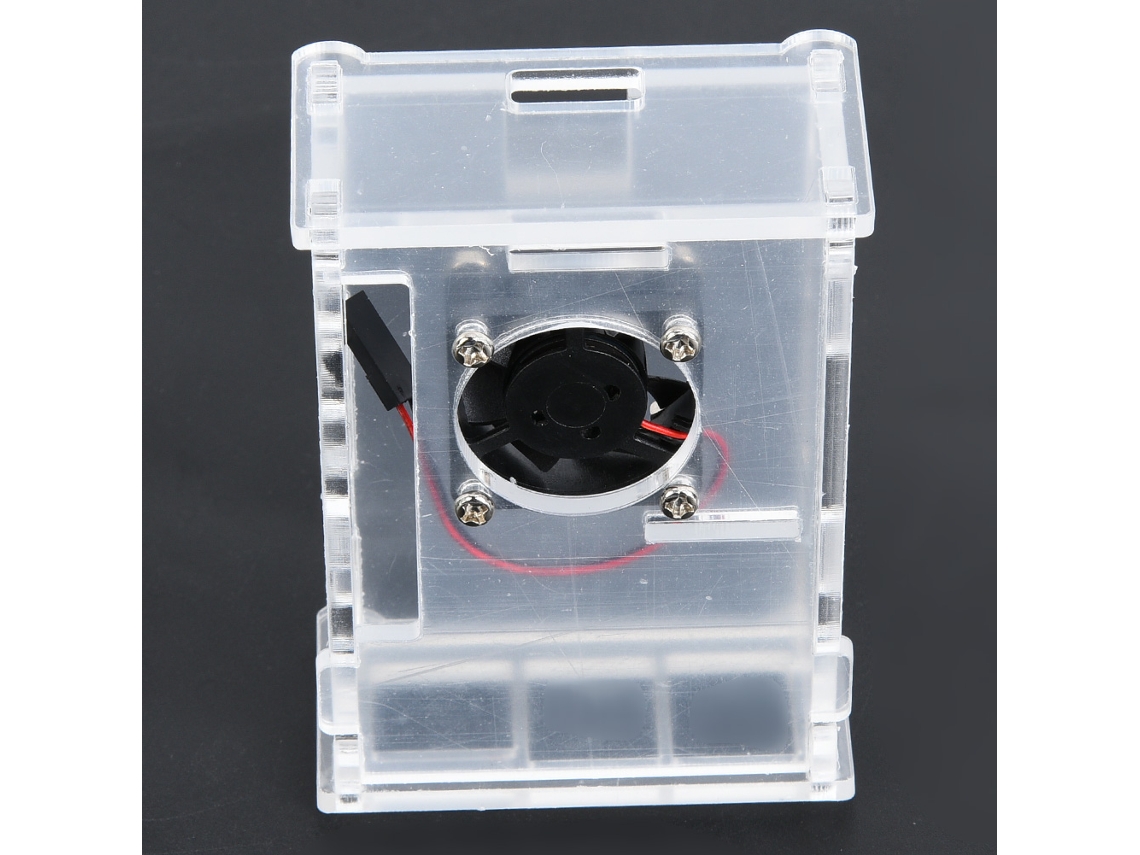 Capa Transparente Acrílico Dissipação Raspberry Pi 4