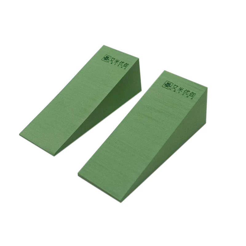 Conjunto 2 Blocos De Ioga Eva Com Alça Para Flexibilidade Postural