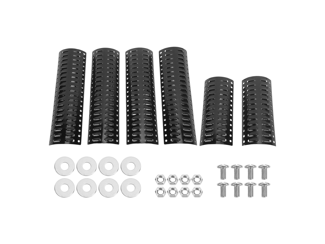 6pcs Placa de Calor Ajustável para Churrasqueira