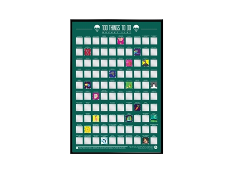 Poster GIFT REPUBLIC Raspadinha - 100 Actividades