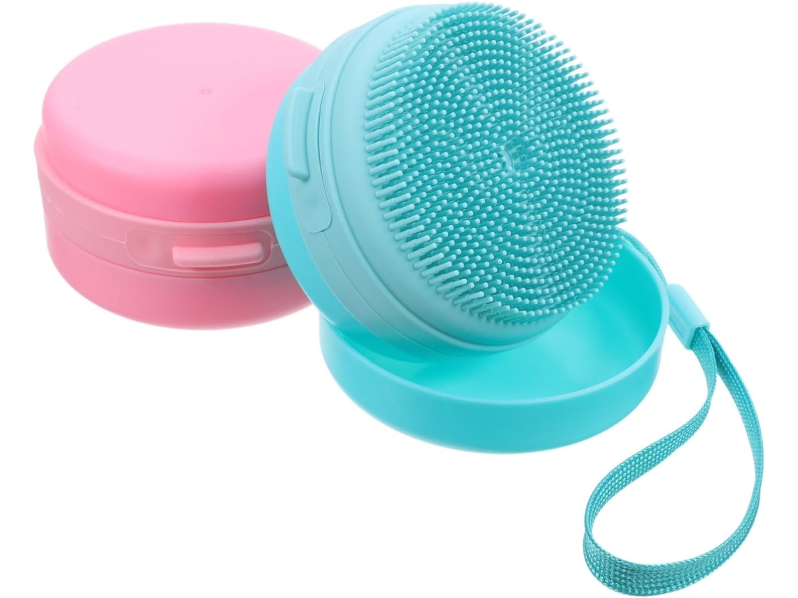 Lurelia Kit De 2 Escovas De Silicone Para Banho De Cuidado Corporal, Massagem Suave E Portátil, Uso Diário