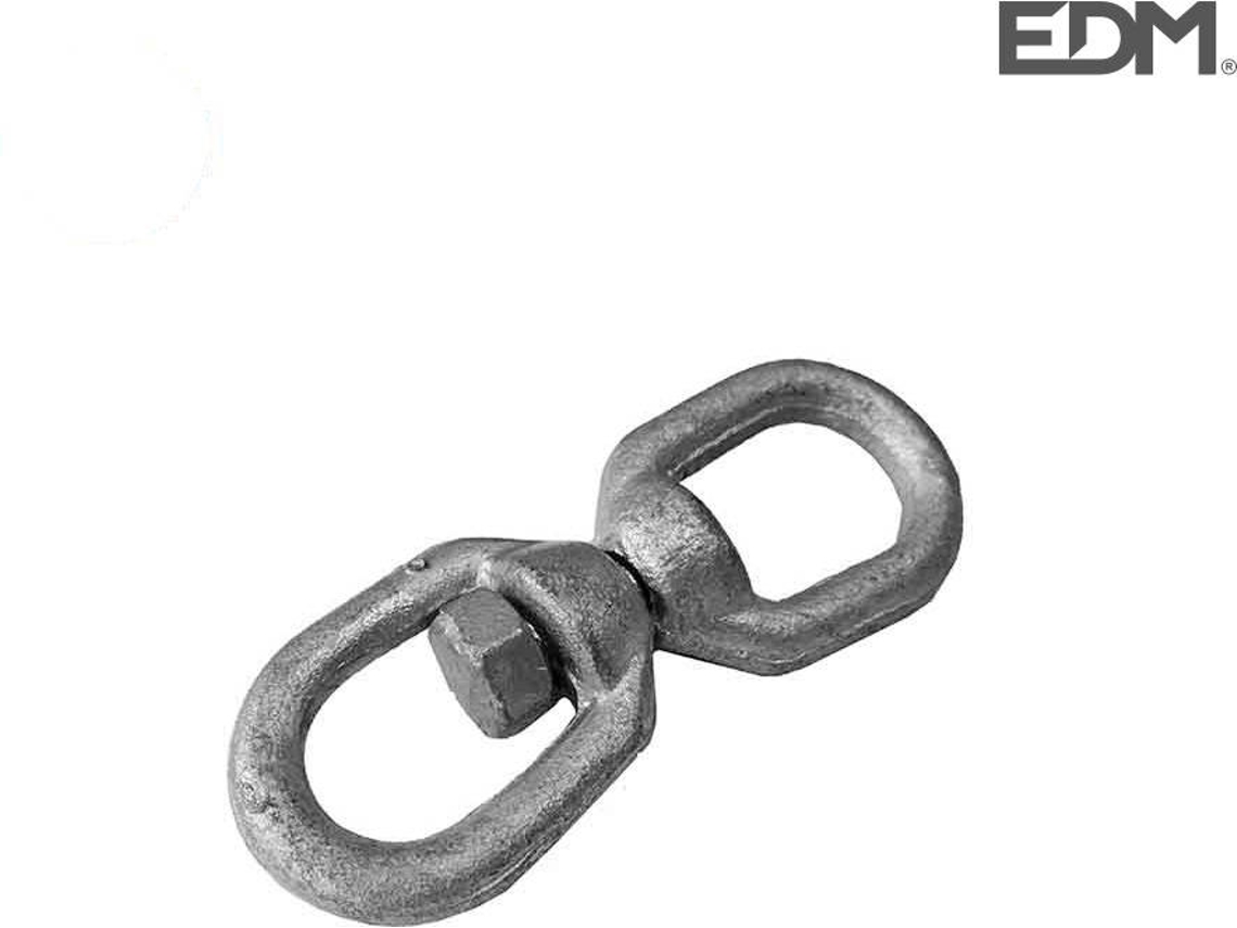 Mosquetão Giratório Zinc EDM 8Mm