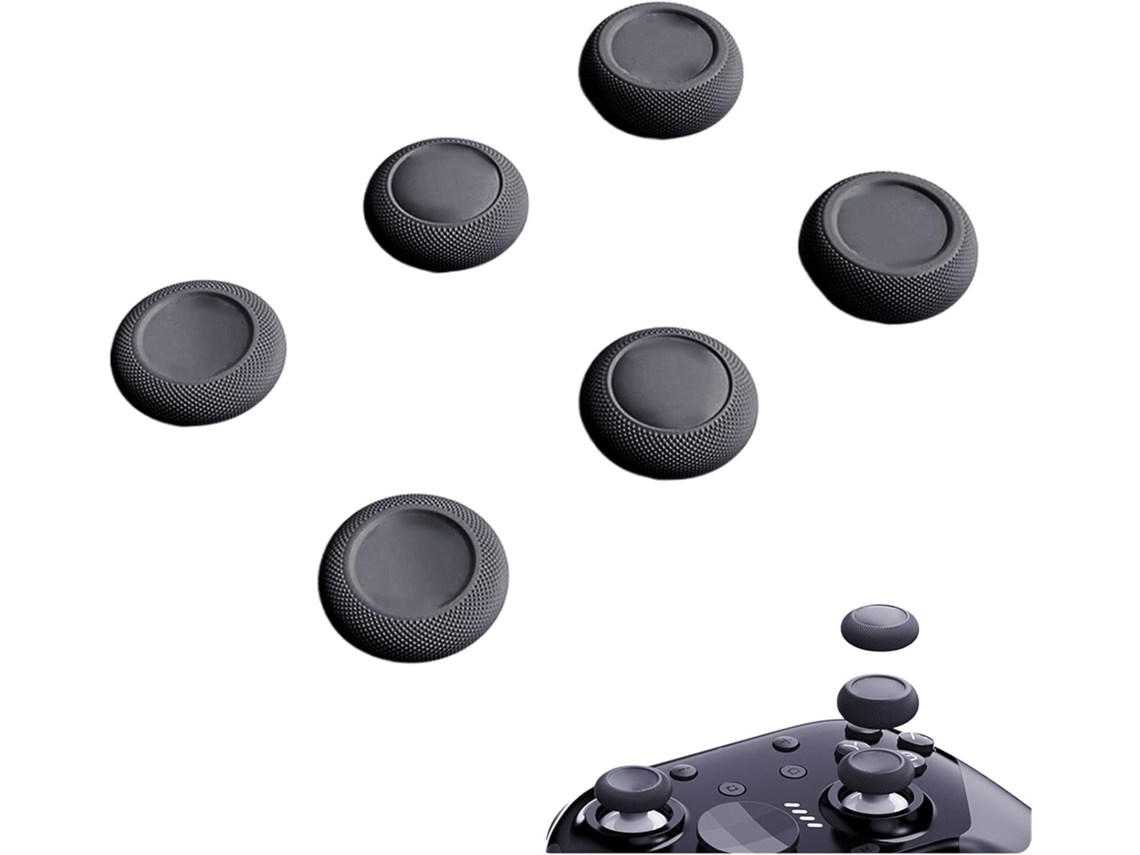 Conjunto De 6 Grips Substituição Para Controle Com Acolchoamento Jogadores Em Casa, Em Movimento E Todos Os Dias