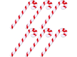 decoração de natal inflável barra de chocolate 6 peças pvc durável 90cm