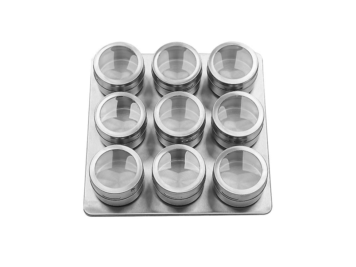 Latas De Armazenamento De Aço Inoxidável Para Uso De Temperos