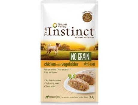 Ração para Cães  Sem Cereais (150g - Húmida - Adulto - Sabor: Frango)